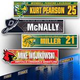 Personalized Locker Nameplate Decals Stickers Magnets Pro Tuff Decals