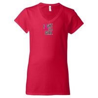 Softstyle Women's V-Neck T-Shirt Thumbnail