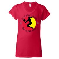 Softstyle Women's V-Neck T-Shirt Thumbnail