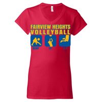 Softstyle Women's V-Neck T-Shirt Thumbnail