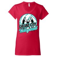 Gildan Softstyle Women's V-Neck T-Shirt Thumbnail