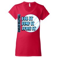 Softstyle Women's V-Neck T-Shirt Thumbnail