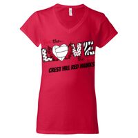 Softstyle Women's V-Neck T-Shirt Thumbnail