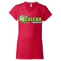 Gildan Softstyle Women's V-Neck T-Shirt Thumbnail