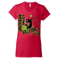 Gildan Softstyle Women's V-Neck T-Shirt Thumbnail