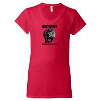 Softstyle Women's V-Neck T-Shirt Thumbnail