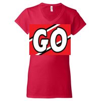 Softstyle Women's V-Neck T-Shirt Thumbnail