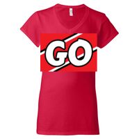 Softstyle Women's V-Neck T-Shirt Thumbnail