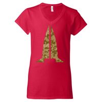 Softstyle Women's V-Neck T-Shirt Thumbnail