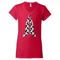 Softstyle Women's V-Neck T-Shirt Thumbnail