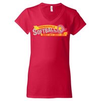 Softstyle Women's V-Neck T-Shirt Thumbnail